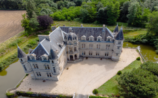 Tree-planting at the Chateau de Bourneau