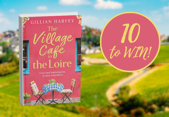 Win 1 of 10 Copies of The Village Café in the Loire by Gillian Harvey